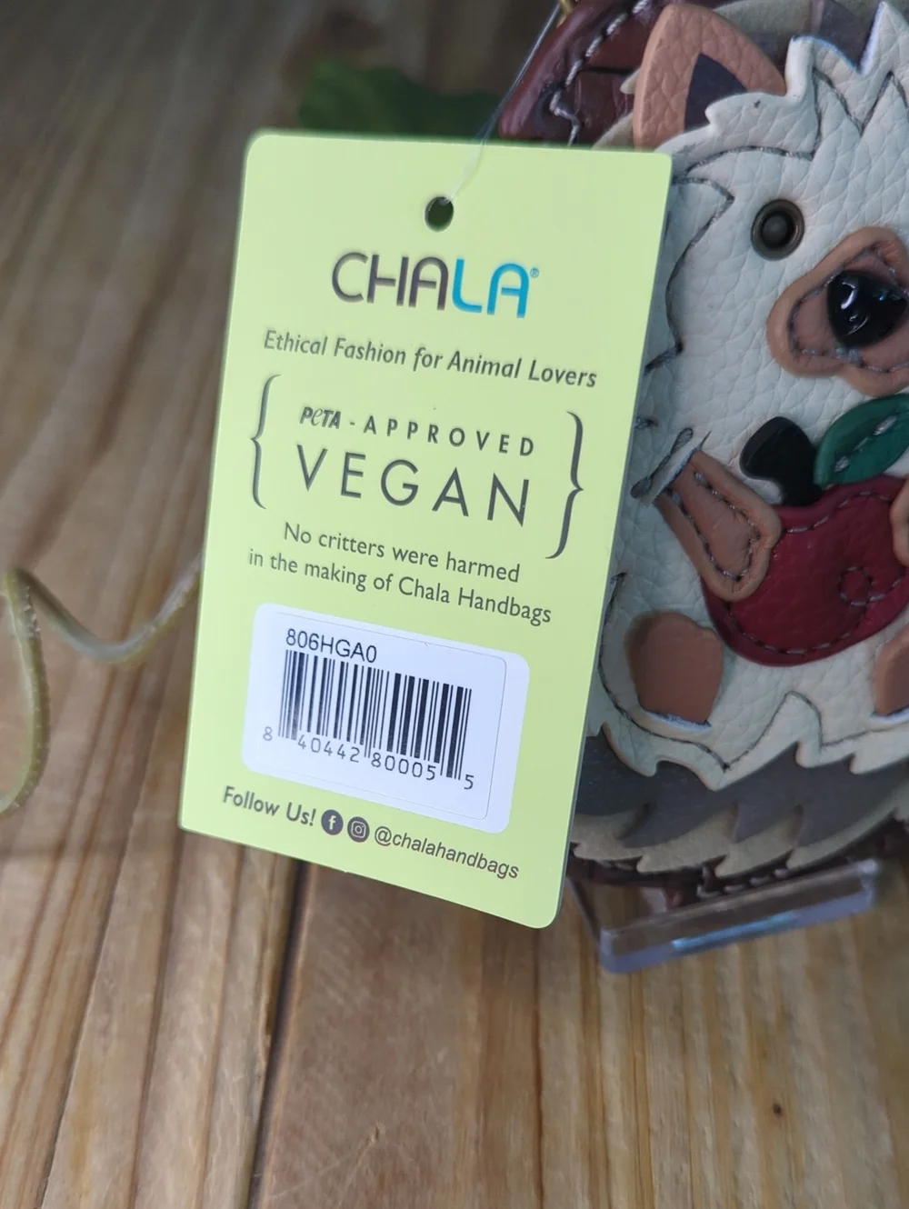 Chala Hedgehog With Apple